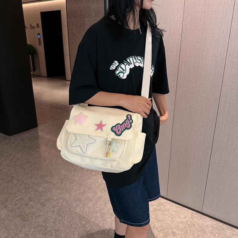 Extolove Cute Messenger Bag, Crossbody Bags for Women Kawaii Messenger Bags Purses - Image 2